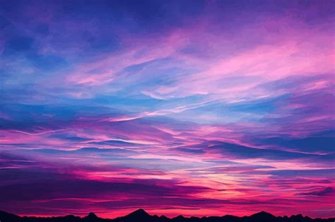 Premium Photo Illustration Of The Beautiful Pastel Pink And Purple