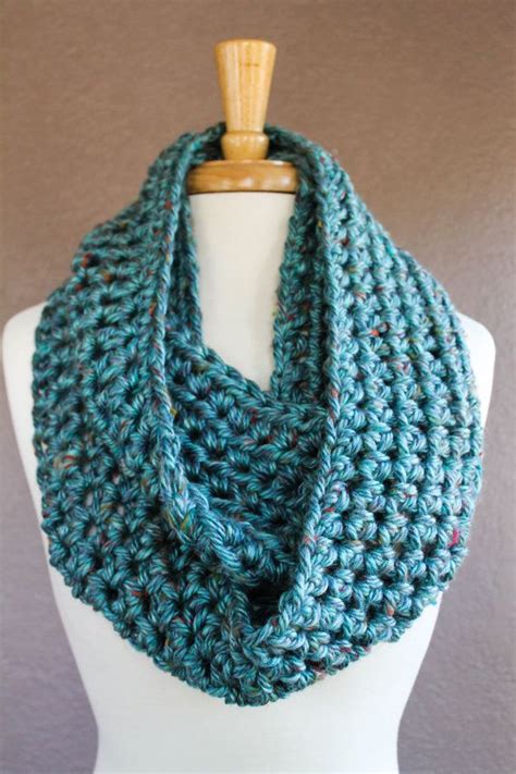 Crochet Pattern For Infinity Scarves