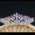 Delicate Vintage AB Color Wedding Crown Alloy Bridal Tiara Baroque