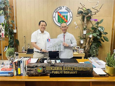 Mayor Magalong Welcome Baguio City Post Office Rehab Plan Phlpost