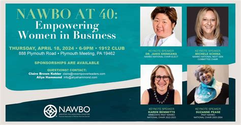 NAWBO At 40 Empowering Women In Business NAWBO Greater Philadelphia