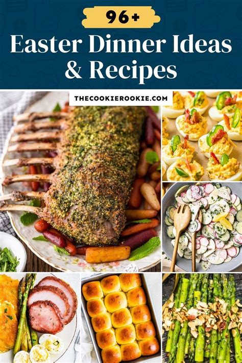 An Image Of Easter Dinner Ideas And Recipes