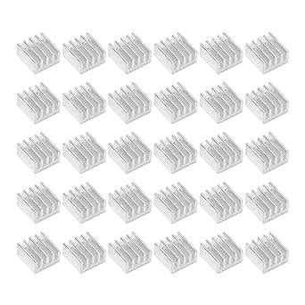 Sourcingmap Pcs Aluminum Heatsink Cooling Fins Cooler Aluminum