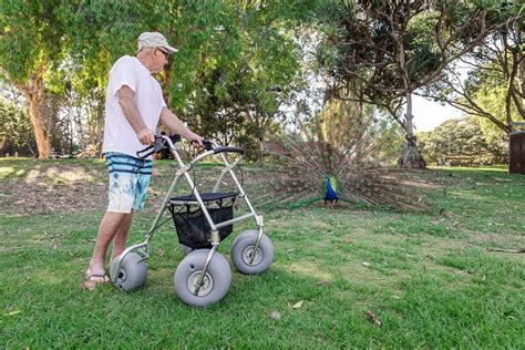 Wheeleez™ All Terrain Beach Walker Conversion Kit W 24cm Beach