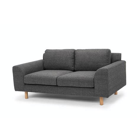 2 Seater Sofa - Metal Grey – Furniture Valley