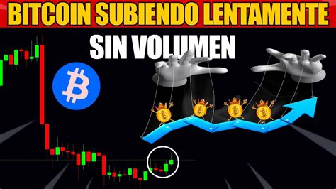 Bitcoin Subiendo Sin Volumen Pronostico Bitcoin Hoy Espa Ol Youtube