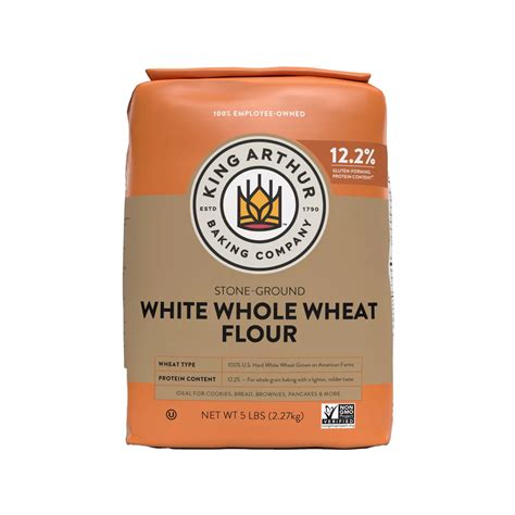 King Arthur Unbleached White Whole Wheat Flour Shop Flour At H E B