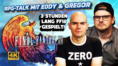 Etienne Gregor Haben Final Fantasy Xvi F R Stunden Gespielt Rpg