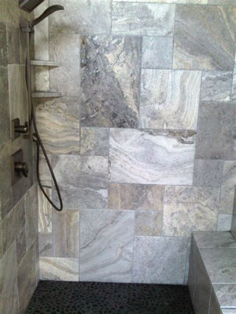 Qdi Silver Versailles Pattern Unfilled Brushed And Chiseled Travertine