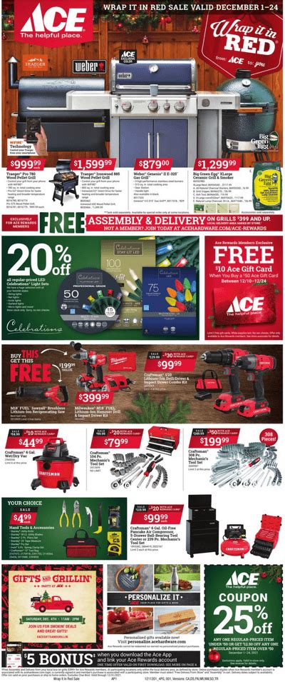 ACE Hardware Monthly Ad Dec 01 Dec 24 2021