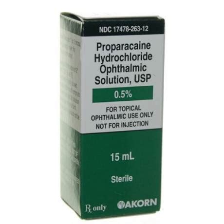 Proparacaine Hydrochloride Eye Drops