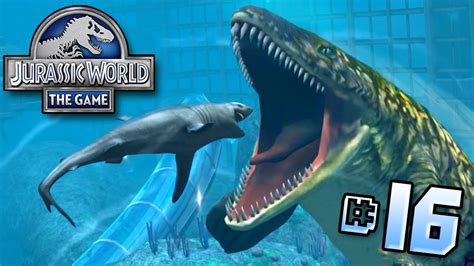 Shark Vs Mosasaur Jurassic World Lagoon Series Ep 16 Hd Youtube