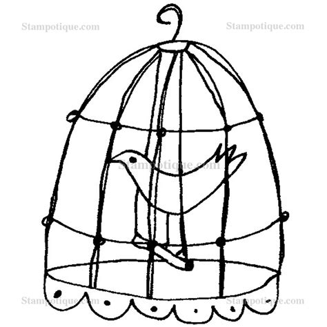Bird In A Cage Drawing At Explore Collection Of