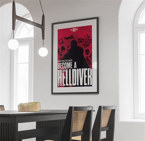 Helldivers 2 Propaganda Poster Indie Game Poster Gaming Poster Sold