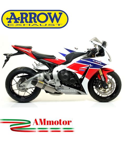 Terminale Di Scarico Arrow Honda Cbr 1000 RR 12 2013 Slip On Indy