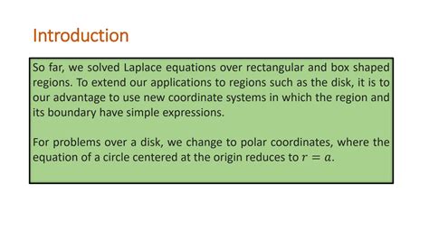 Solution Laplace Equation In Polar Coordinates Studypool