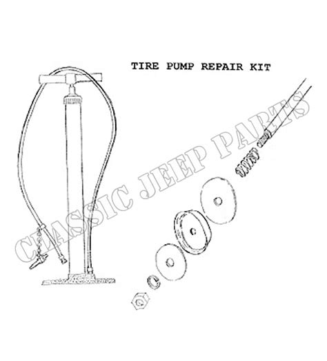 Hand Tire Pump Repair Kit