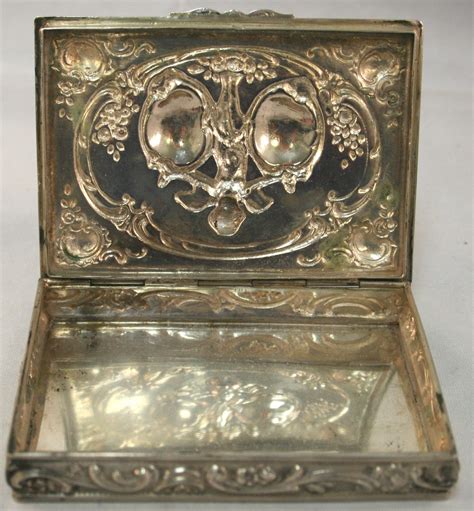 Vintage Silver Ornate Box B7a4 Ebay Vintage Silver Ornate Vintage