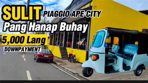 Piaggio Ape City 2023 New Model Full Review Price Specs Youtube