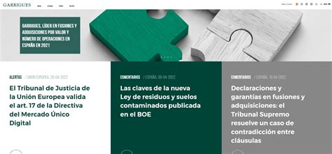 Las claves del diseño de Páginas Web para abogados Ejemplos