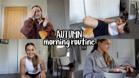 Autumn Morning Routine How To Be Productive Before Work Youtube