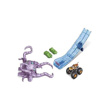 Monster Truck Octo Slam Pista Hot Wheels Opción A shop