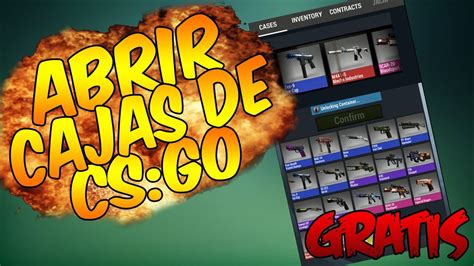 Abrir Cajas De Cs Go Gratis En Android Youtube