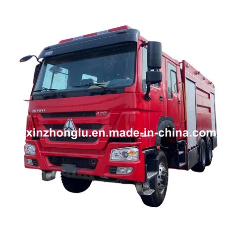 HOWO 6X4 6X6 Fire Fighter Truck 12000 16000 Liters Water Foam Tank Fire