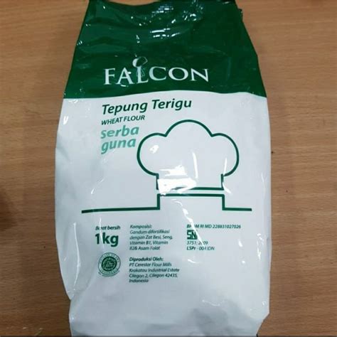 Jual Tepung Terigu Serbaguna Falcon 1 Kg Shopee Indonesia