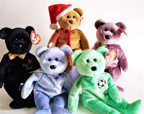 Ty Beanie Babies, Ty Bears, Plush Bears, Stuffed Animals, Retired ...