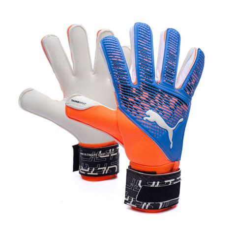 Guante De Porteros Puma Ultra Grip 2 Rc Ultra Orange Blue Glimmer