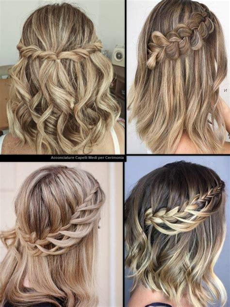 Acconciature Capelli Medi Per Cerimonia Trend Imperdibili