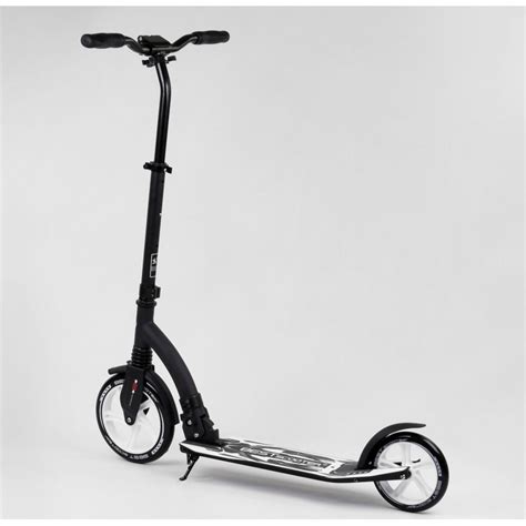 Happyland.ua | Двухколесный самокат с амортизатором Best Scooter Черно ...