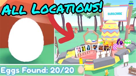 All 20 Egg Locations In Roblox Starving Artists Free Booth YouTube