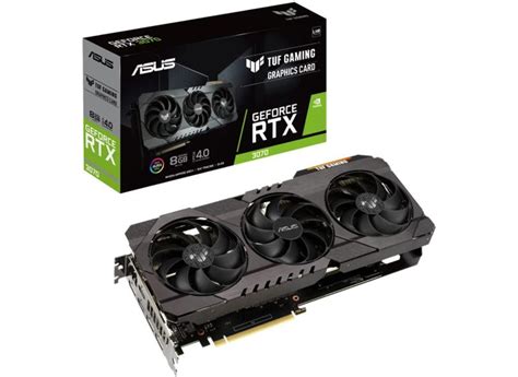 Placa De Video Nvidia Geforce Rtx 3070 8 Gb Gddr6 256 Bits Asus Tuf Rtx3070 O8g V2 Gaming Em