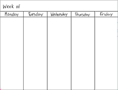 Day Printable Calendar