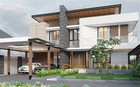 Desain Rumah Modern Lantai Bapak Rofi Di Medan Sumatera Utara