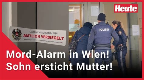 Mord Alarm In Wien Sohn Ersticht Im Streit Seine Mutter YouTube