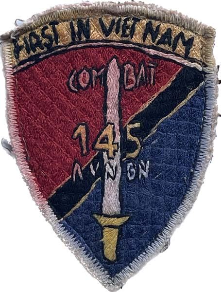 Us Army 145th Combat Aviation Battalion Patch 535 The Dog Tag