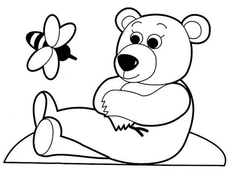 Bear And Bee Toys Coloring Pages : Best Place to Color | Bee toys, Coloring pages, Coloring pictures