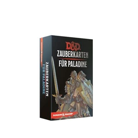 Dungeons Dragons Zauberkarten F R Paladine Bitzbox De Dein