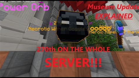 The Museum FULL GUIDE Hypixel Skyblock YouTube