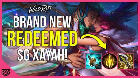 Redeemed Star Guardian Xayah Wild Rift Exclusive Best Xayah Build