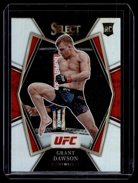 Grant Dawson 2022 Panini Select UFC Silver Prizm Rookie Card 107 EBay