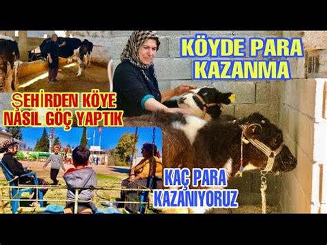 Şehirden Köye Göç Köyde Para Kazanma Yeni Köy Evimiz YouTube