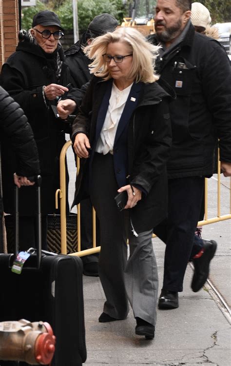 Liz Cheney - Arrives to ABC Studios 01/10/2024 • CelebMafia