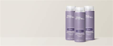 Amazon Paul Mitchell Platinum Blonde Violet Conditioner Banishes Brass Brightens Ideal