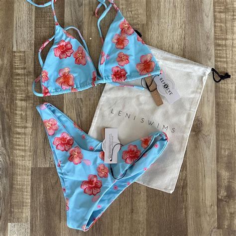 Leni Swims Bikini Set Blossom NWT Never Depop