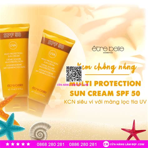 Mua Kem Ch Ng N Ng Multi Protection Sun Cream Spf Tre Belle C A