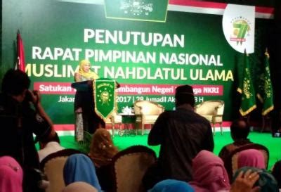 Upaya Muslimat Nu Membangun Kerangka Kebangsaan